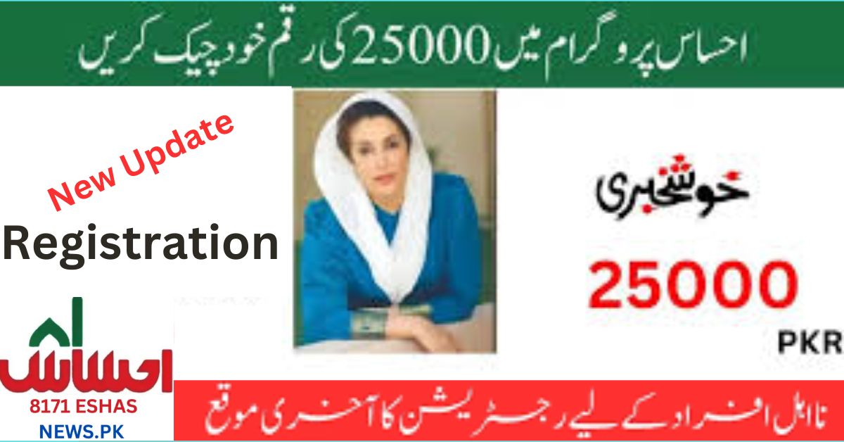 8171 ehsaas program 25000 bisp