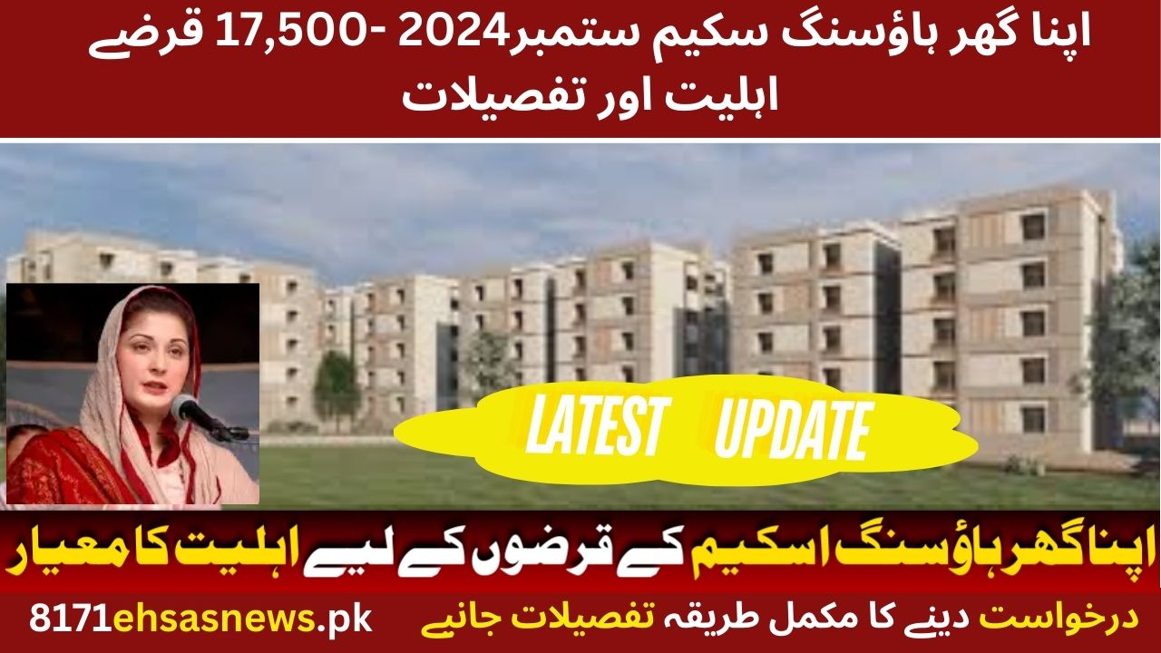 17500 Loans Apna Ghar Housing Scheme